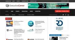 Desktop Screenshot of executivecareer.net.au